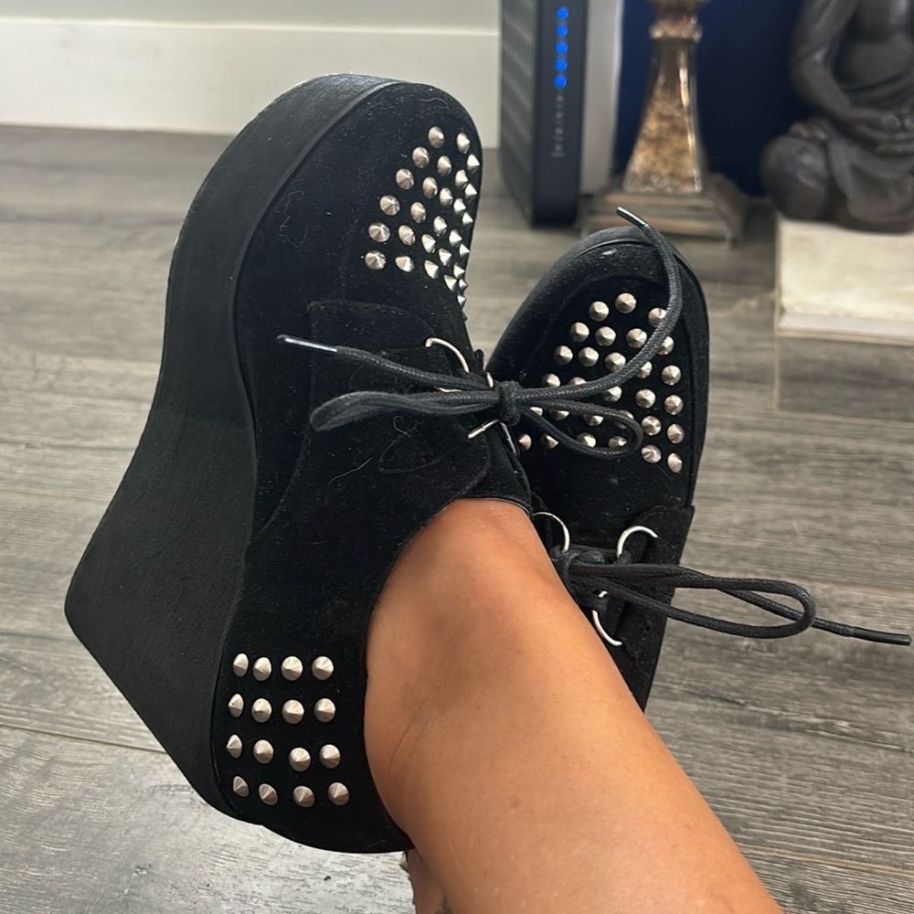 Studded platform creepers - Picture 2 of 4